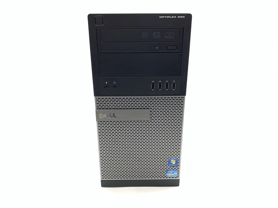 Dell OptiPlex 990 MT i7-2600 3.4GHz 24GB 480GB SSD Windows 10 PC Radeon R7-450 - Image 2 of 4