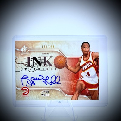 2009-10 SP Signature Edition Inkcredible /299 Spud Webb #I-SW Auto