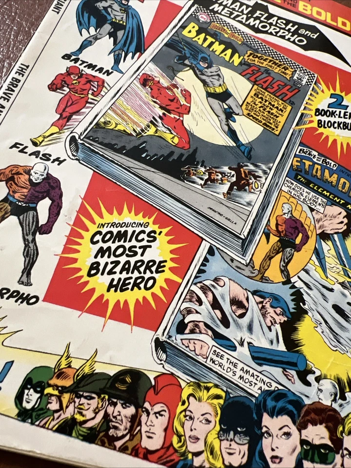 DC Comics Super-Giant Issue S-16 KEY: VG+ to FN- Best of Brave/Bold 1970 $7 Ship - Image 2 of 4