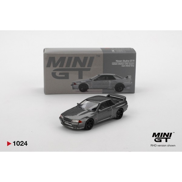 Mini Gt - Nissan Skyline GT-R (Nismo BNR32 Crs Version) Dark Metal Gray-image
