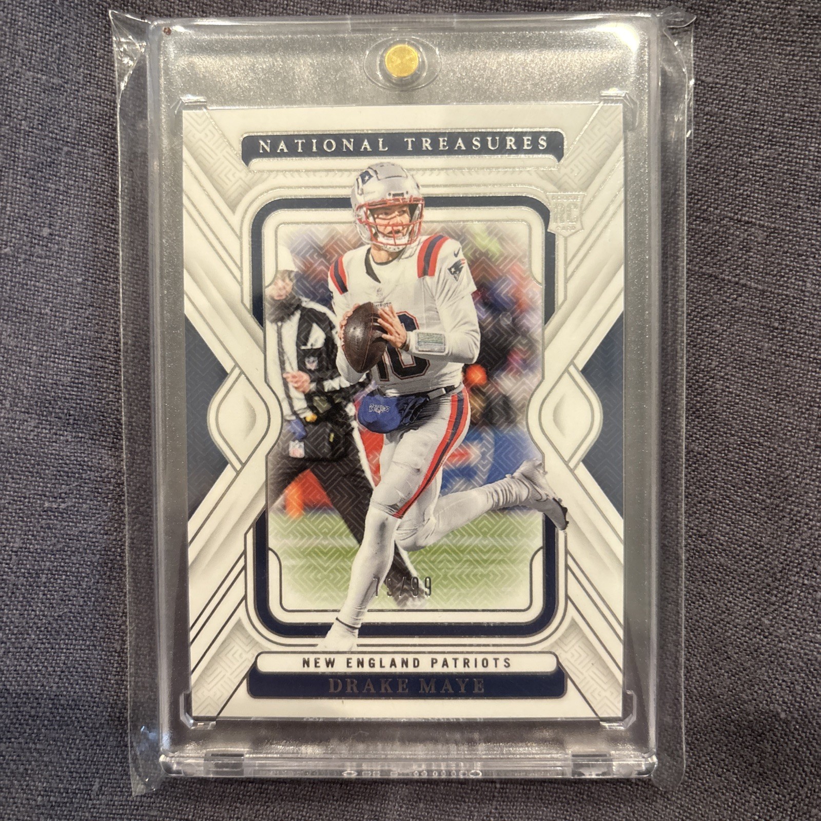 2024 National Treasures Drake Maye #79/99 No. 68 Patriots (RC) 🔥🔥🔥