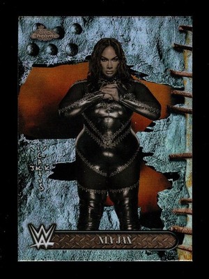 2025 TOPPS CHROME CACTUS JACK WWE REFRACTOR #13 NIA JAX