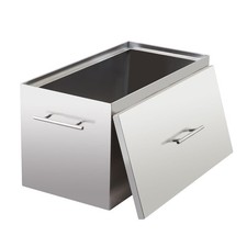 Stainless Steel Canning Pot with 2 Canning Racks Drain Valve 20.5x11.5x13 inch