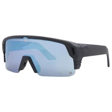 Spy Monolith 5050 Unisex Sunglasses Bronze Polarized Ice Blue Mirror Shield