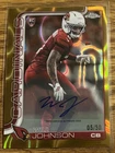 2025 Topps Chrome Will Johnson Gold Lava Refractor (RAW)
