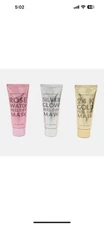 EMBRACE YOUR FACE Peel Off Mask Set Rose Water Silver Glow 24k Gold NEW