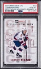 2021 UPPER DECK CHL DESTINATION THE SHOW ACHIEVEMENTS CONNOR BEDARD /199 PSA 10