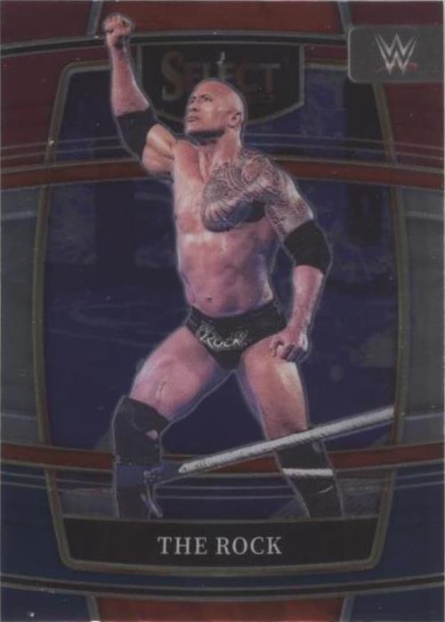 2022 Panini Select WWE - The Rock #20 for sale | eBay
