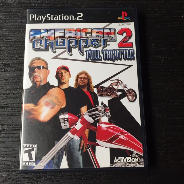 American Chopper 2 Full Throttle (Sony PlayStation 2, 2005) for sale