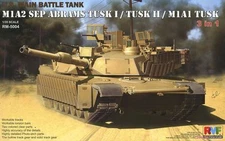 1/35 Rye Field M1A2 SEP Abrams TUSK I/TUSK II/M1A1 TUSK (3 in 1) #5004