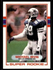 L3,393 - 1989 Topps #383 Michael Irvin RC