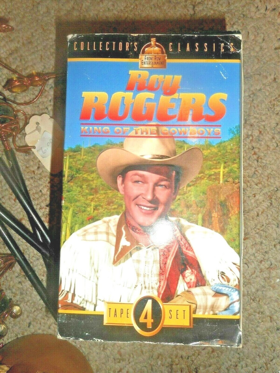 ROY ROGERS KING OF THE COWBOYS 4 VHS SET BRAND NEW SEALED