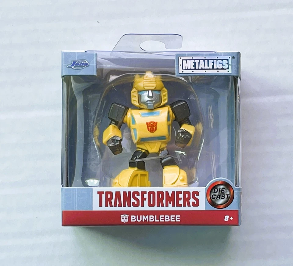 Jada Metal Figs 2024 Transformers Collection 2.5 inch Full Set of 4 Figures Toys - Image 2 of 4