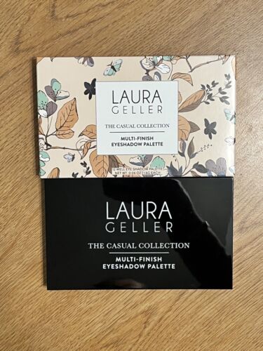 Laura Geller The Casual Collection Multi Finish Eyeshadow Palette 12 Pan NEW - Afbeelding 1 van 6