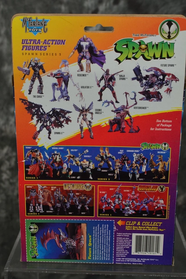 Figura de acción McFarlane Toys Spawn 1995 edición especial Future Spawn envío gratuito Foto 3 de 4
