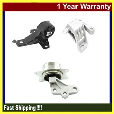 Engine Motor & Auto Transmission Mount For Pontiac G6 Saturn Aura 2.4L Set 3PCS