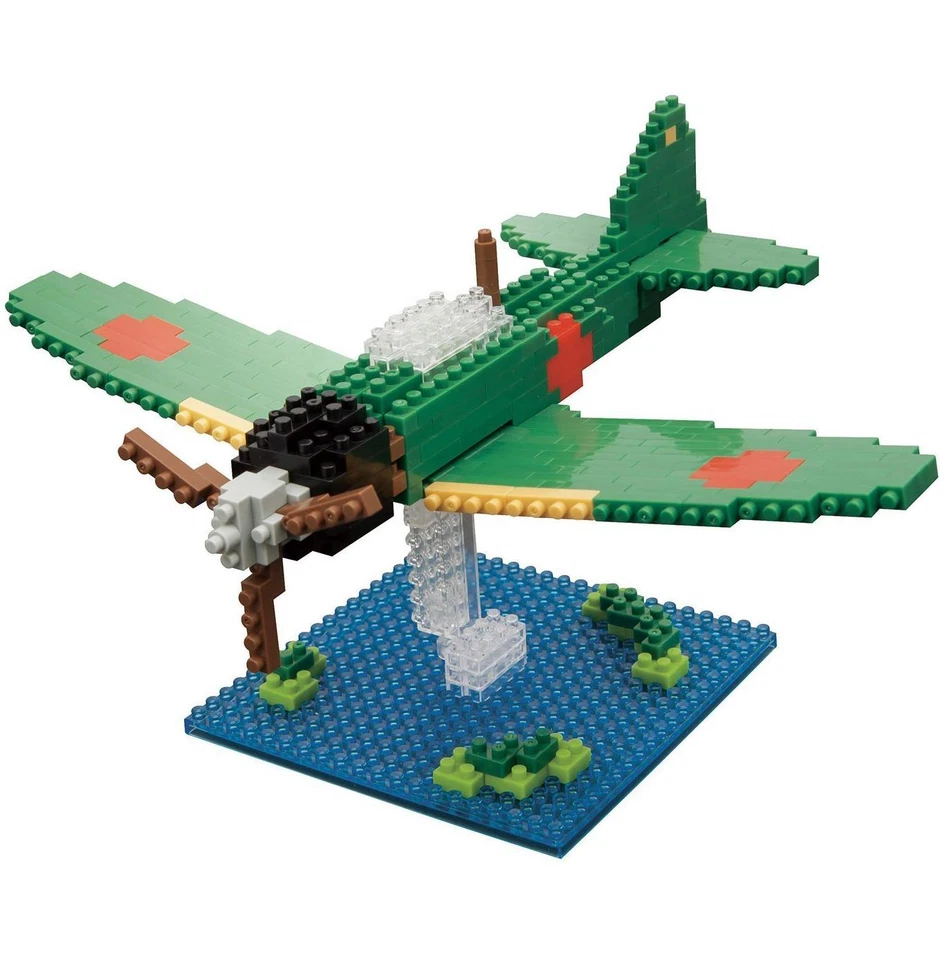 Kawada Nanoblock NBM-002 Zero Fighter 450pcs