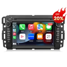 Car Stereo Radio Player Android 13 GPS Navi For GMC Yukon Chevy Silverado Sierra