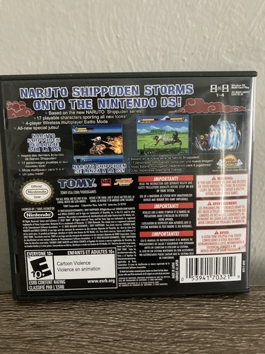 CASE & Manual Only Naruto Shippuden: Ninja Council 4 (Nintendo DS, 2009) No Game - Picture 3 of 5