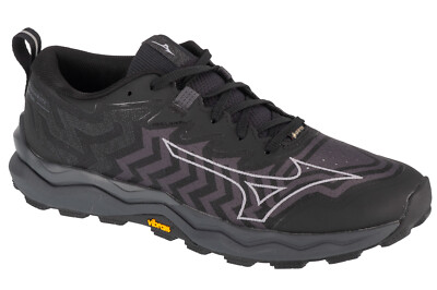 Laufschuhe Herren, Mizuno Wave Daichi 8 GTX, Schwarz
