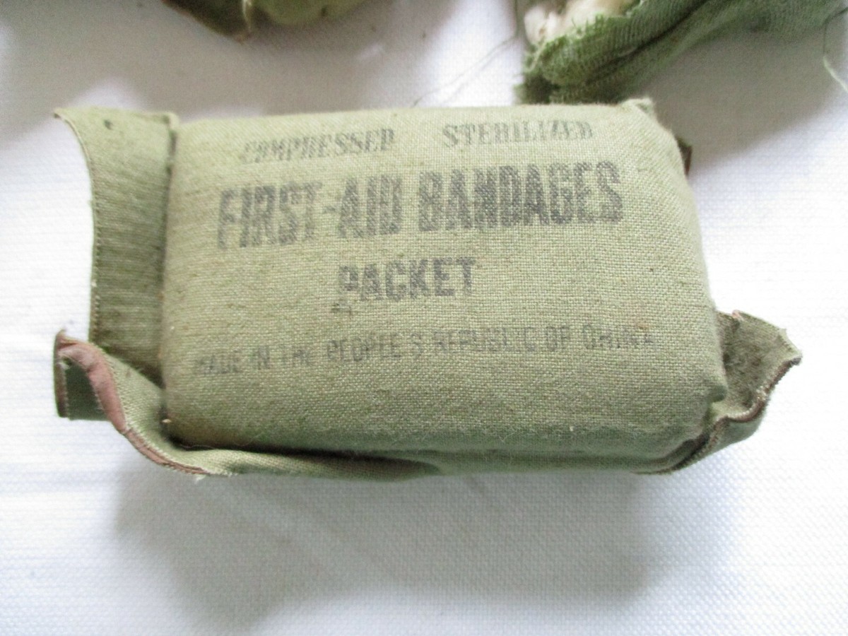 Vietnam War _ FIRST - original AID BANDAGES PACKET | eBay