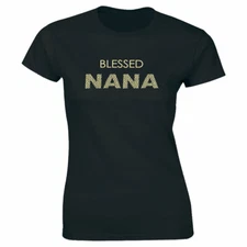 Blessed Nana Short Sleeve T-Shirt for Women
