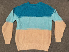 The Territory Ahead Sweater Sz M Seascape Ribbed