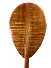 Curly Koa Paddle 48 inch Steersman - Made in Hawaii | #koa7489
