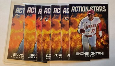 2023 TOPPS ACTION STARS INSERTS YOU PICK COMPLETE YOUR SET