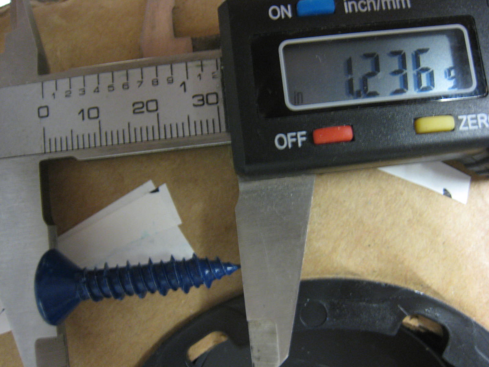 200 pcs 1/4" x 1-1/4" CONCRETE MASONRY cement SCREWS anchors PHILLIPS FLAT head