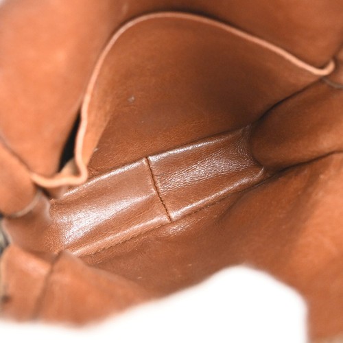 LOUIS VUITTON Danube Shoulder Bag Monogram Leather Brown France 04FB804 - Picture 10 of 15