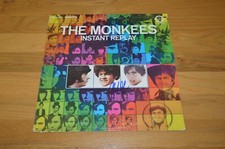 MONKEES Mickey Dolenz Signed "Instant Replay" Vinyl LP COVER w/ Beckett Hologram
