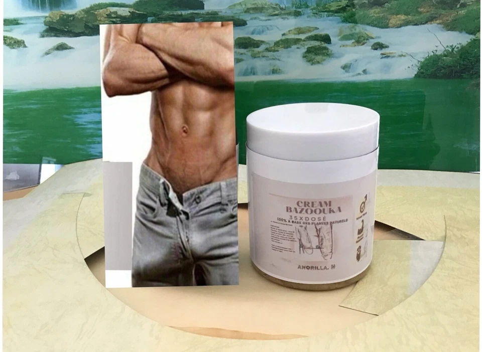 CREME BAZOOKA 10X PLUS DOSÉ - GROSSIR ET ALLONGEMENT DU PENIS 200 x 2