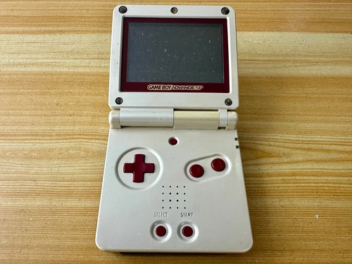 Nintendo Gameboy Advance SP AGS001 Famicom Edition Red Handheld System Console