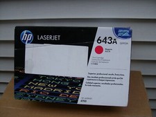 HP 643A LaserJet Toner Cartridge - Magenta Q5953A 