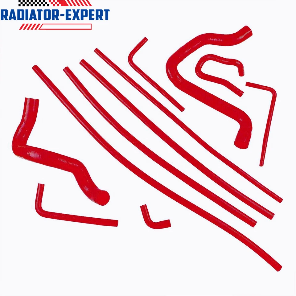 Manguera de radiador y calefacción para camionetas Ford F150 F250 F350 Bronco 1988-1994 5,0 L/5,8 L Foto 3 de 4