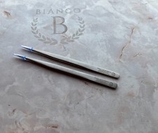 Two Pack Stiletto 5.5" very fine Tweezer Bianco Instruments USA Made Stainless