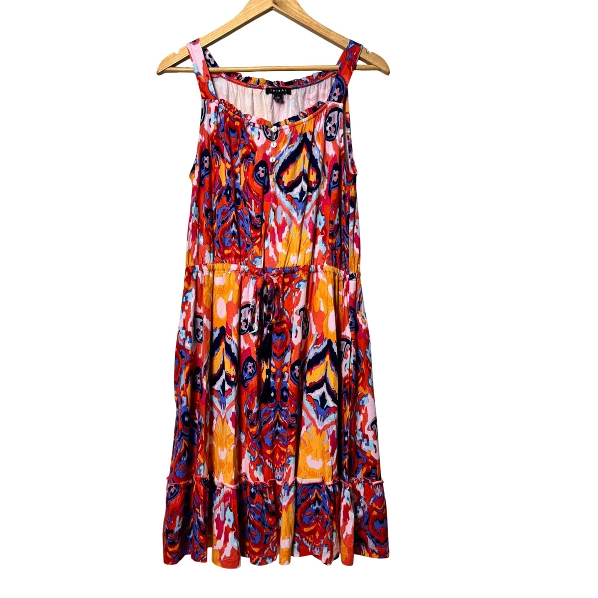 stella york a line wedding dress Tribal Reversible A-Line Dress main image 1