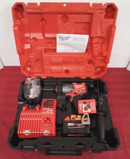 Milwaukee M18 Fuel 1/2" 18V Hammer Drill 2904-20 w/ 2 Batteries, Case,  Charger