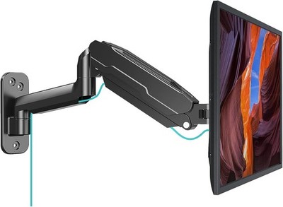 MOUNT PRO Single Monitor Wall Mount for 13 to 32 Inch Computer Screens, Height A