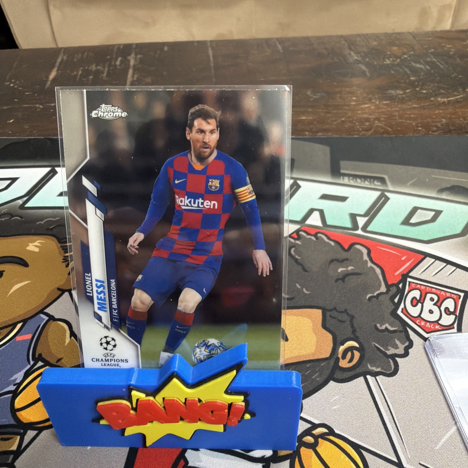 LIONEL MESSI 2019-20 Topps Chrome UCL Base #1 FC Barcelona