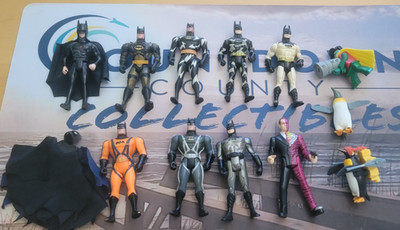 Vintage 1990s Batman Action Figures and Accessories - SEE LIST BELOW