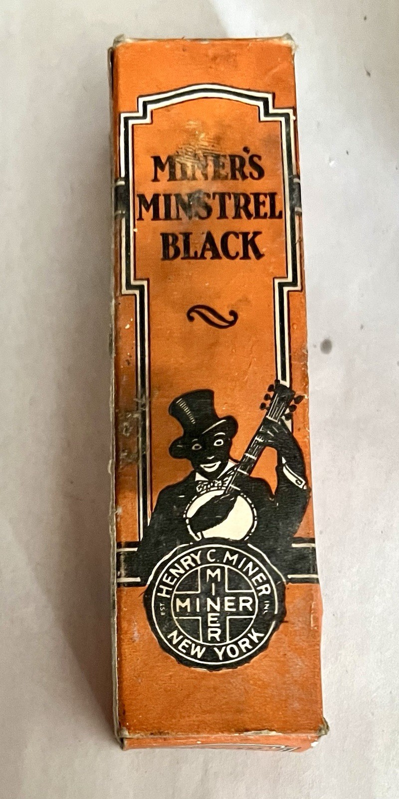 Henry HC MINER Theatrical MINSTREL Black MakeupEntertainment Memorabilia