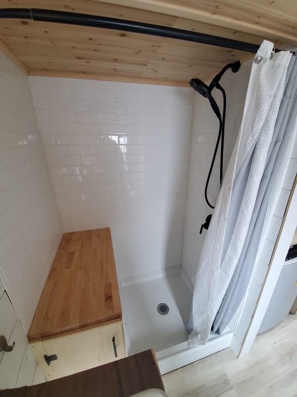 Tiny House On Wheels 2 Lofts,  HVAC, W/D, Microwave, Stove, Composting Toilet - thumbnail 10
