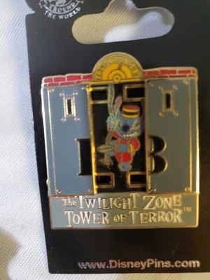 Disney PIN Twilight Zone Tower  Terror STITCH Causing Trouble  Elevator FREE SHP