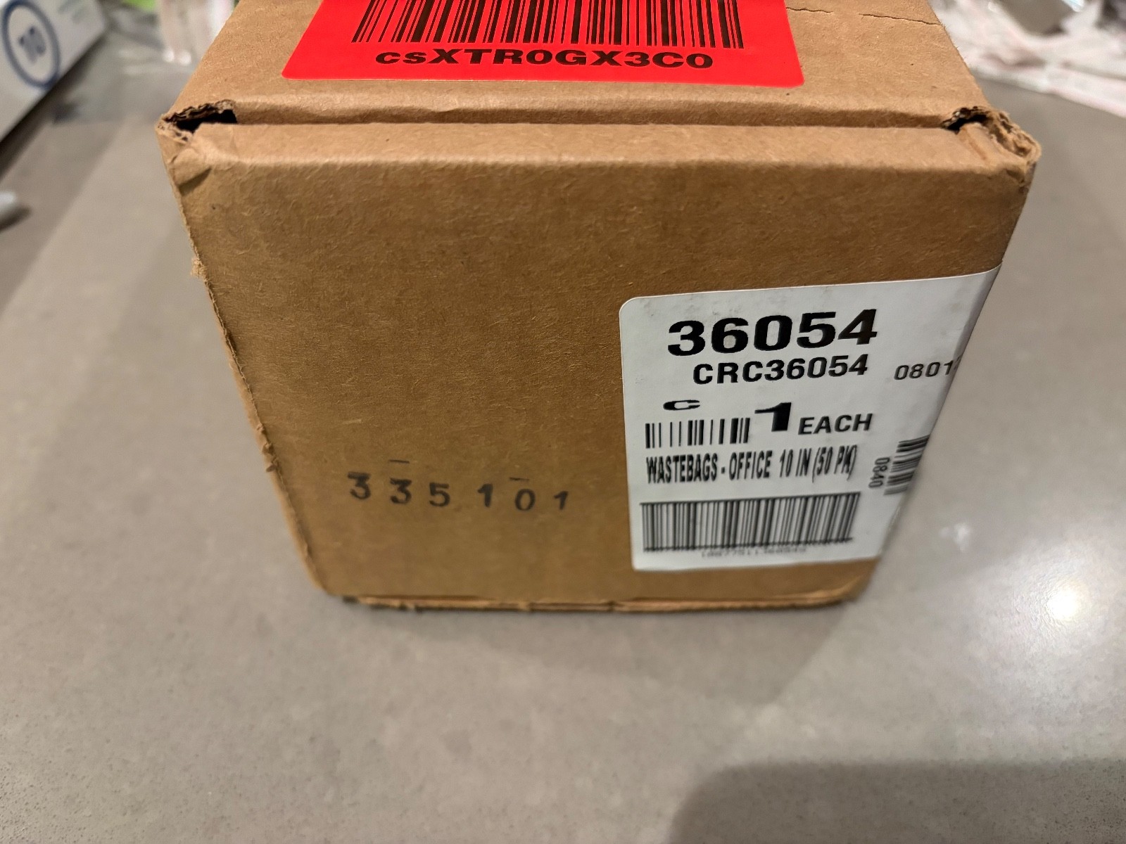 Box of 50 Shredder Bags, 20 Gal 36054