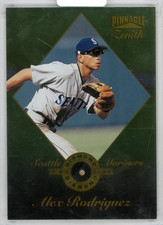 1996 PINNACLE ZENITH Alex Rodriguez DIAMOD CLUB【9/20】 Seattle Mariners