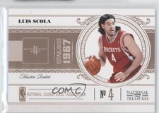 2010-11 Playoff National Treasures 36/99 Luis Scola #34 1u6