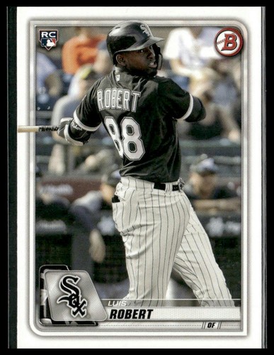 Luis Robert #18 2020 Bowman card