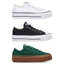 Converse Chuck Taylor All Star Platform Lift Ox Clover Gum Size 6-10 Womens